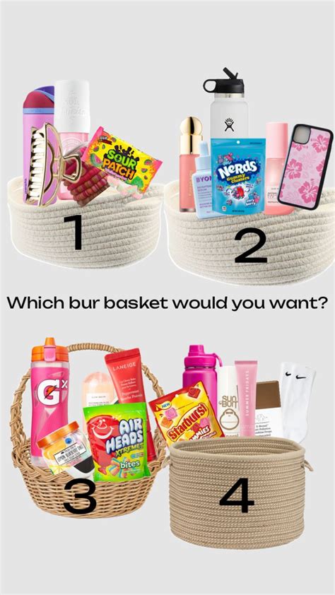 Bur Basket Idea Cute Gifts For Friends Girly Christmas Gifts