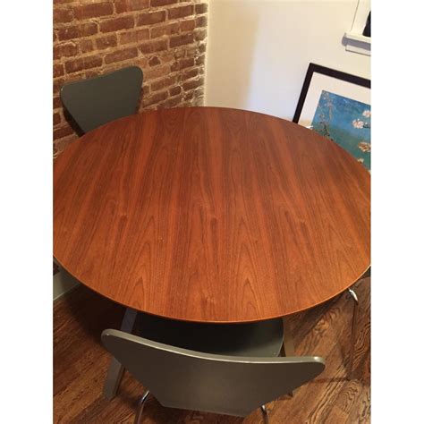 Cb2 Dining Table W 4 Room And Board Chairs Aptdeco