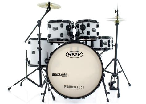 Bateria RMV FiberTech Silky Branca Completa 20 10 12 16