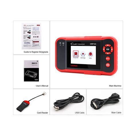 Original Launch Creader Professional Crp Crp Auto Code Reader