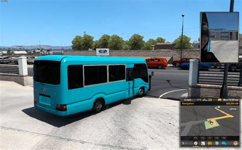 МОД Toyota Coaster G4 2022 V12 ДЛЯ American Truck Simulator Ats