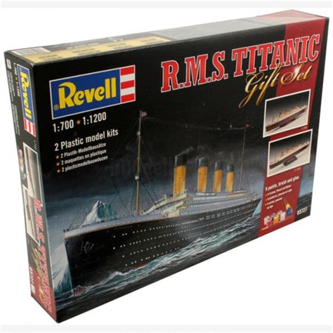 Revell 05727 Kit Transatlantico RMS Titanic Gift Set 1 1200 E 1 700