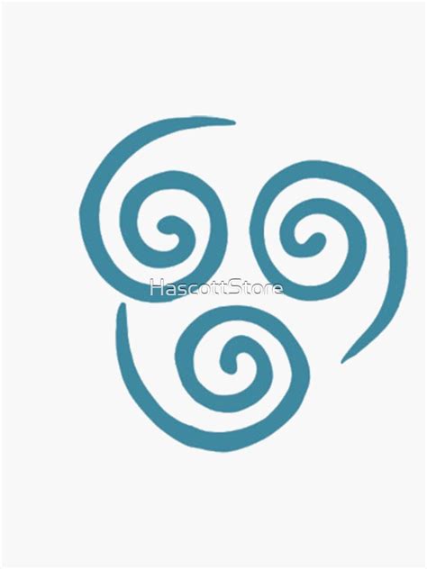 Air Nation Avatar Sticker By Hascottstore Redbubble