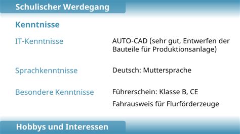 Kenntnisse Lebenslauf Welche F Higkeiten Nennen Mit Video