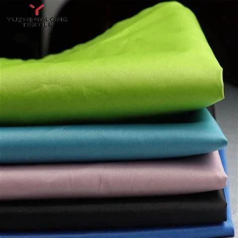 Plain Solids Polyester Taffeta Fabrics Multicolour At Rs Meter In