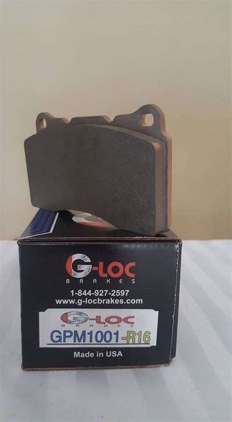 G Loc Mustang Brake Pads