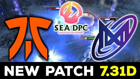 MARCI PICKED FNATIC Vs NIGMA GALAXY SEA NEW PATCH 7 31D DPC