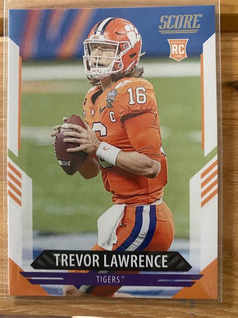 Reginald Dawson Info Trevor Lawrence Rookie Card Worth