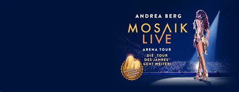 Jetzt Tickets F R Andrea Berg Mosaik Live Arena Tour Sichern Eventim