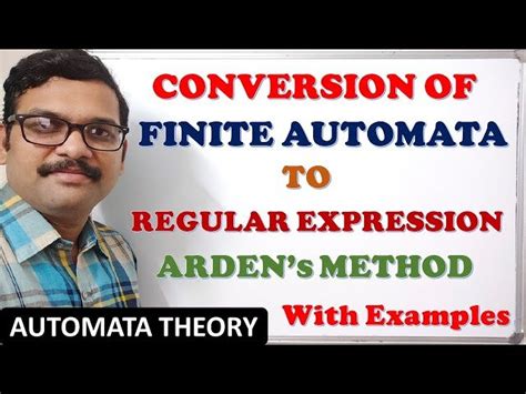 Free Video Conversion Of Finite Automata To Regular Expression Using