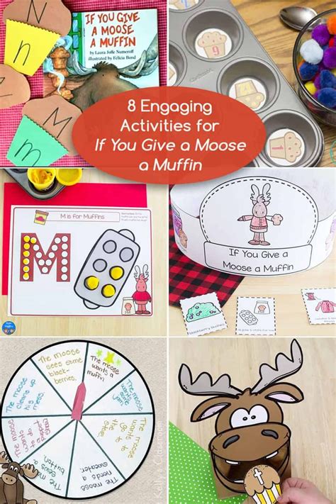 Printable If You Give A Moose A Muffin Activities For Kids Artofit