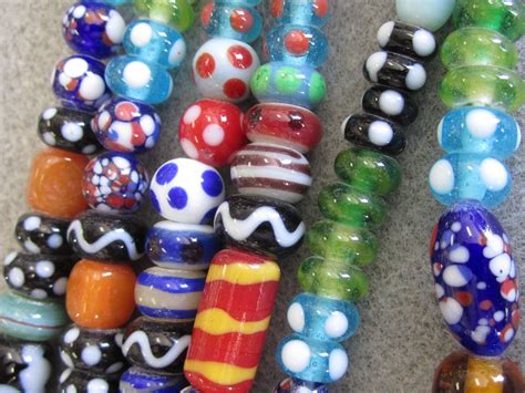 Indonesian Lampwork Glass Beads Hand Made Bead World Beads