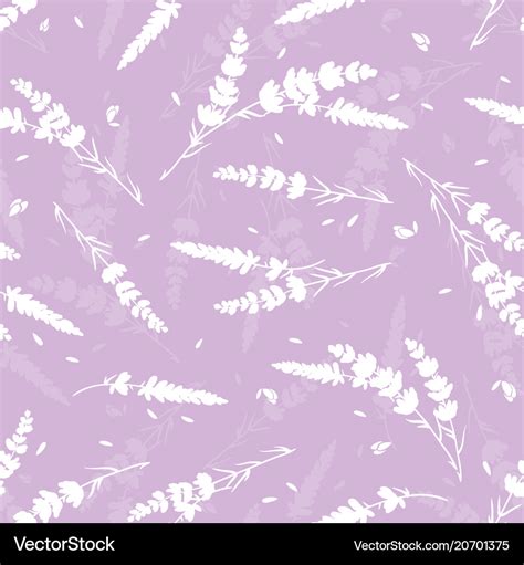 Light Purple Floral Pattern