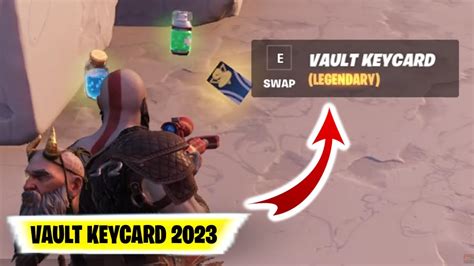 Where Are The VAULTS In Fortnite 2023 How To Get KEYCARD In