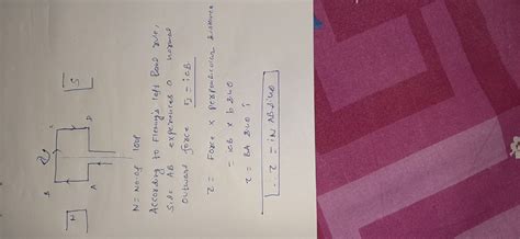 Al Derieve An Expression Torque Acting On Rectangular Current Loop In A