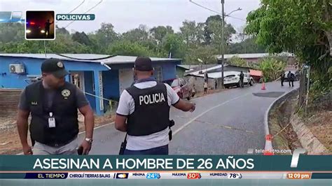 Telemetro Reporta On Twitter Continúa La Investigación Por El Asesinato De Un Hombre En Una