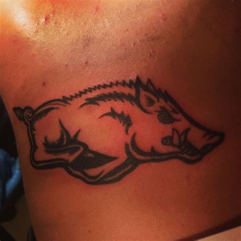 Aggregate 61+ arkansas razorback tattoo ideas - in.coedo.com.vn