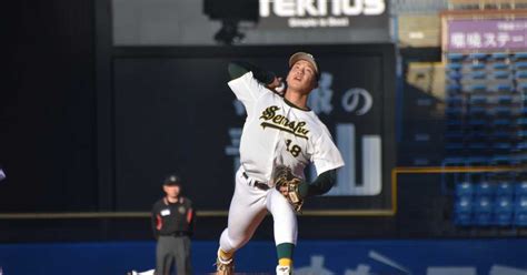 ロッテ・d1位の専大・菊地は3失点で入替戦初戦を落とす／東都 サンスポ