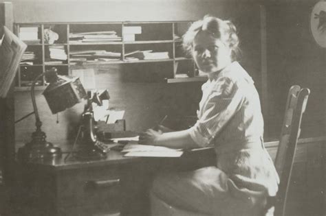 Nancy C Russell At Her Desk Unknown Gilcrease Museum