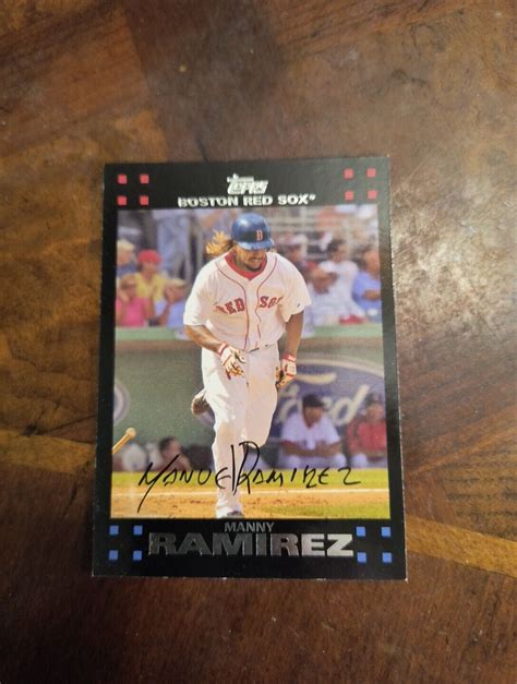 2007 Topps 315 Manny Ramirez For Sale Online EBay