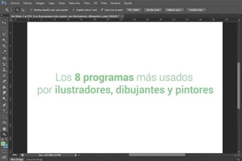 Los 8 programas más usados para dibujar pintar e ilustrar digitalmente