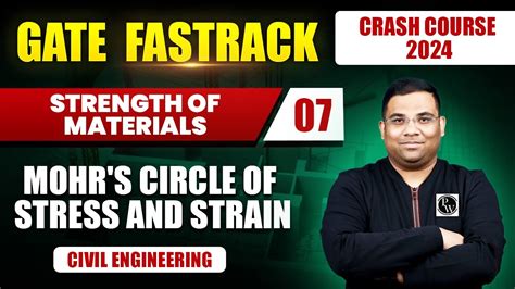 Strength Of Materials 07 Mohr S Circle Of Stress And Strain Civil