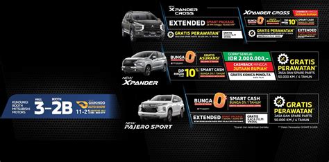 PROGRAM PENJUALAN MITSUBISHI MOTORS DI GIIAS 2022 Promo Mitsubishi