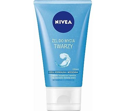 Nivea NIVEA żel do mycia twarzy cera normalna i mieszana Lupa