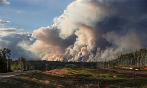 The Massive Wildfire Burning In Alberta The Atlantic