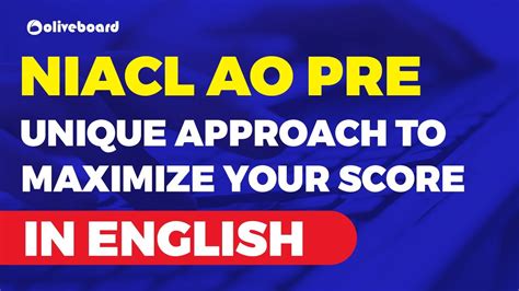 NIACL AO Prelims Unique Approach To Maximize Scores In English