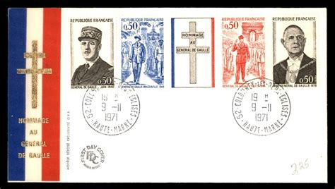 Mayfairstamps France Fdc General De Gaulle Combo First Day Cover