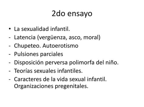 6 Tres Ensayos De Una TeorÍa Sexualppt