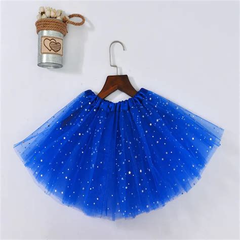 Jupe Tutu Paillettes Pour Enfants Couches De Tulle En Mousseline