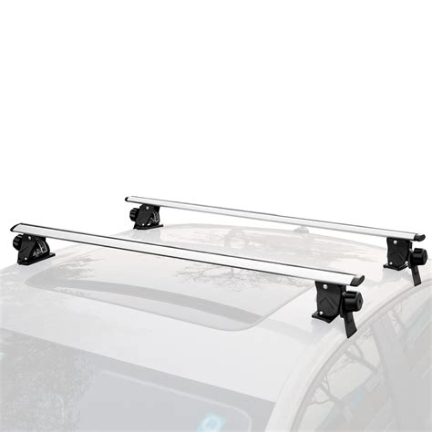 YHAAVALE 51 Roof Rack Cross Bars Universal Aluminum Luggage Crossbar