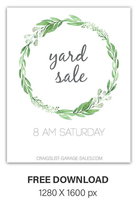 Free Garage Sale And Yard Sale Images Clip Art Yard Sale Garage