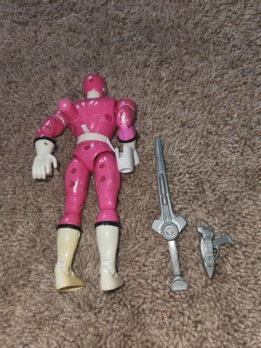 Power Rangers Turbo Pink Ranger 8 Action Figure 1997 Complete