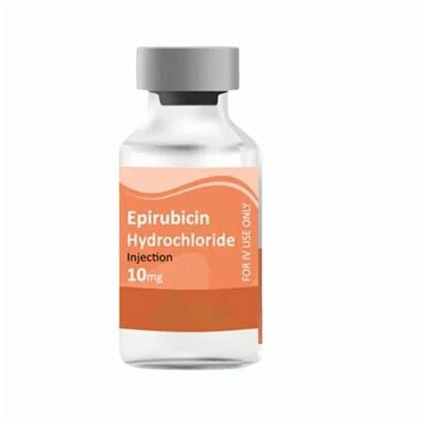 Epirubicin Hydrochloride Injection Mg At Rs Vial In Rajkot