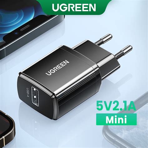 Carregador Adaptador Ugreen Eu Plug V A R Pido Para Iphone Pro