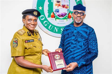 Gov Abiodun Meets New Ogun Nscdc Ndlea Chiefs [photos] Daily Post