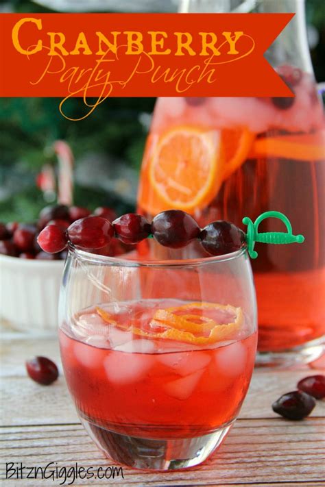 Cranberry Party Punch