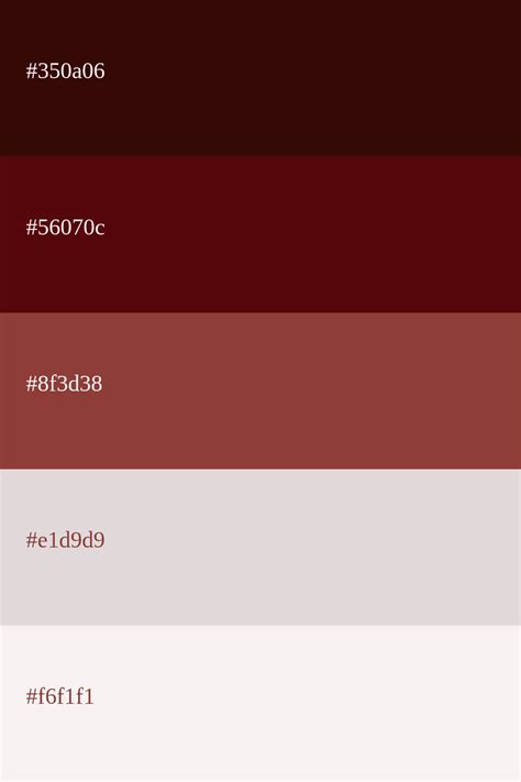 Wine Color Palettes Elegant Shades Codes