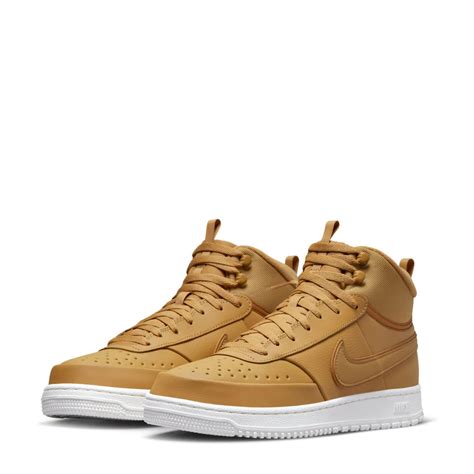 Nike Court Vision Mid Winter Sneakers Camel Wehkamp