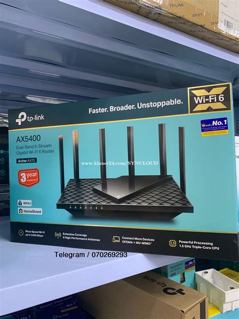 TP Link Archer AX73 AX5400 Dual Band Gigabit Wi Fi 6 Router Price 0 01