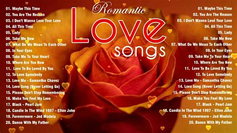 70年代80年代90年代の最高の美しいラブソング ♥♥ Love Songs Collection ♥♥ 洋楽 バラード 鳥肌が立つバラード