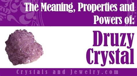 Druzy Crystal | CrystalsandJewelry.com