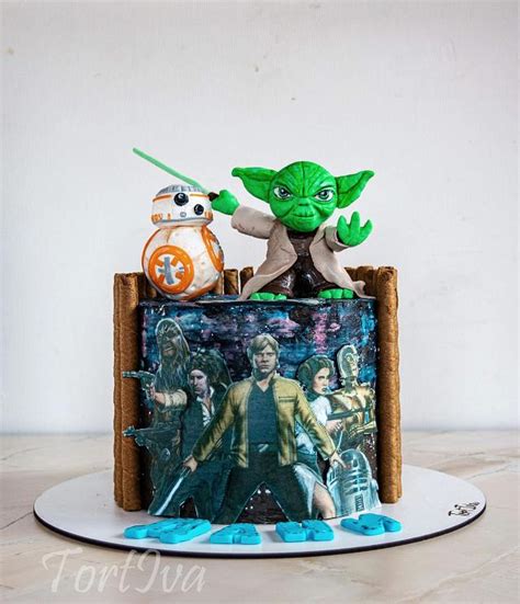 Yoda Cake Decorated Cake By Tortiva Cakesdecor