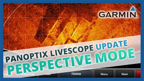 Garmin Panoptix Livescope Perspective Mode Update Echolotzentrumde Youtube