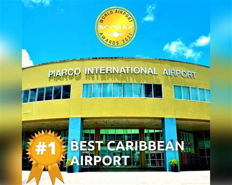 Piarco International Airport Ranks Best Airport in the Caribbean