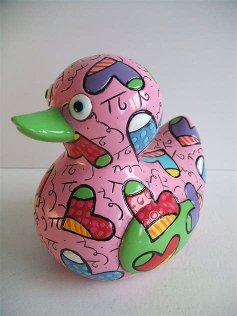 Romero Britto Pink Love Duck Limited Edition Catawiki