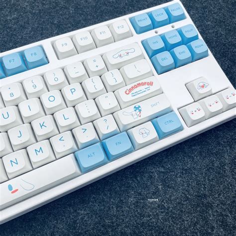 Tu Lar Yugui K Pek Sevimli Klavye Keycaps Y Sublimation Pbt Diy Zel